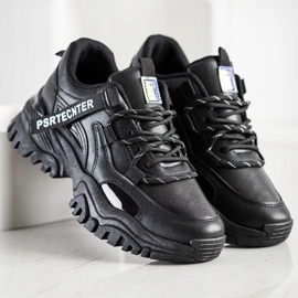 SHELOVET Tavaszi divatcipők fekete 2