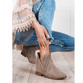 Filippo Tavaszi áttört csizma barna 1