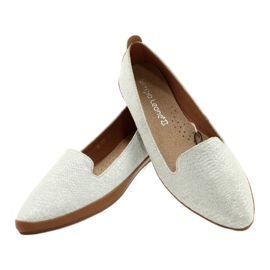 Sergio Leone ezüstszürke balerinacipő MK700 3