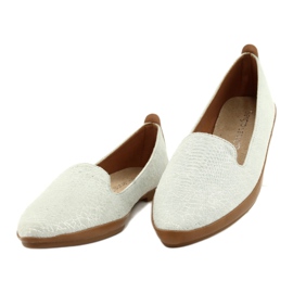 Sergio Leone ezüstszürke balerinacipő MK700 1