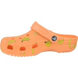 Crocs Classic Vacay Vibes Clog W 206375-801 narancssárga sárga 5
