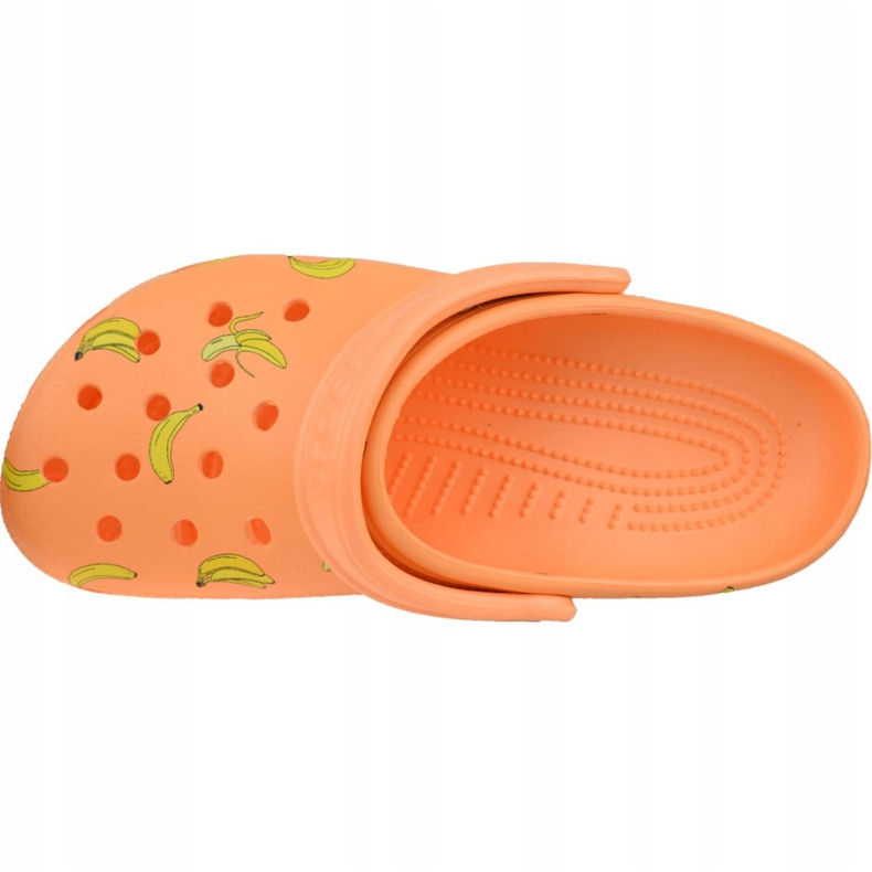 Crocs Classic Vacay Vibes Clog W 206375-801 narancssárga sárga 6