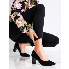 Sergio Leone Fekete Női Pumpák Magas Sarkún 1