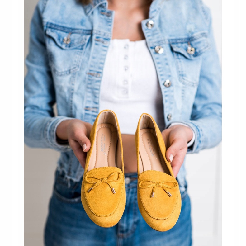 Abloom Velúr urak íjjal sárga 2