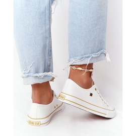 Klasszikus női cipők Big Star HH274458 Fehér 2