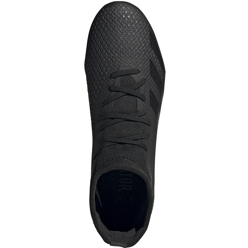 Adidas Predator 20.3 Fg EF1634 futballcipő fekete 1