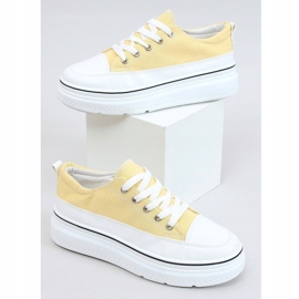 Sárga BL228P Sárga magas talpú cipők 1