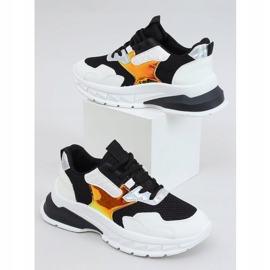 Fekete -fehér sportcipő BH003 Fekete 1