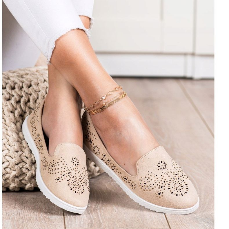 Renda Velúr urak kristályokkal bézs 2