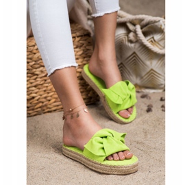 Seastar Velúr Espadrilles zöld 1
