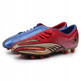 Umbro Revolution Fce II-A Hg M 886669-6CT futballcipő sötétkék, piros, kék sokszínű 2