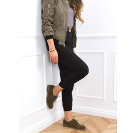 Zöld fűzős cipók G325 Zöld 2