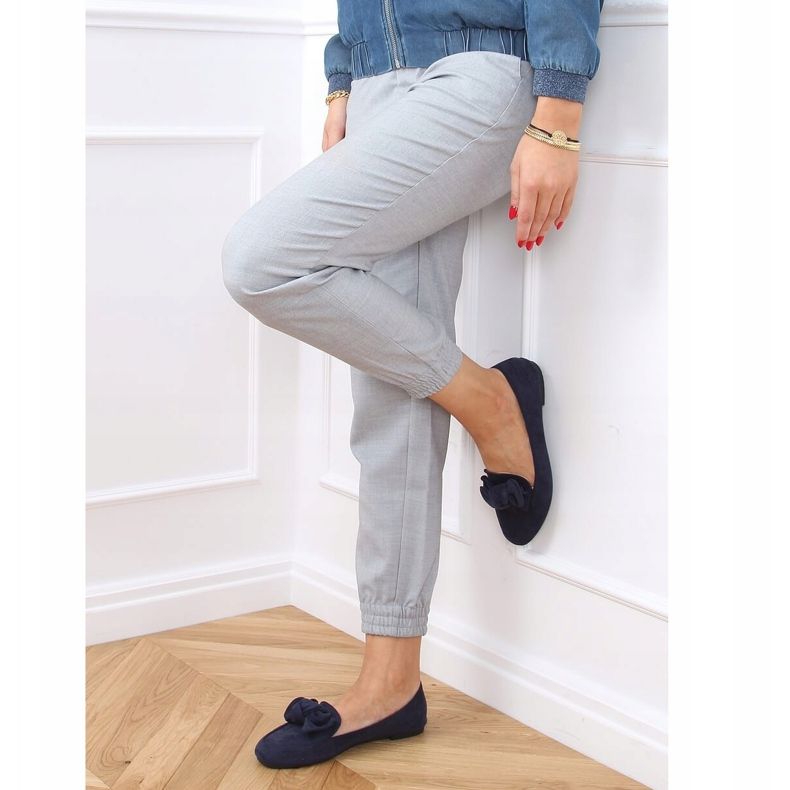 Sötétkék cipók nőknek 9086 Kék 2