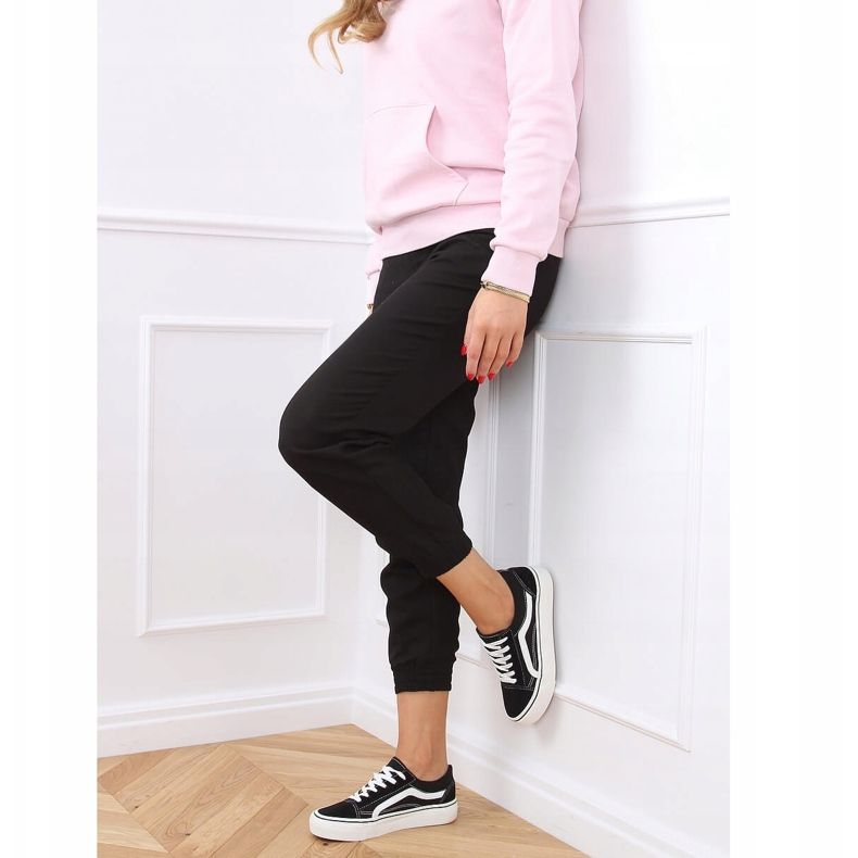 Fekete női cipők BL3612-SP Fekete 2