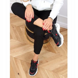 Fekete FF-8 Fekete sportcipő 2