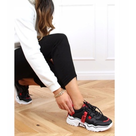 Fekete FF-8 Fekete sportcipő 1