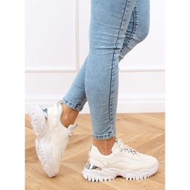 Bézs 9931 Bézs színű sportcipő 2