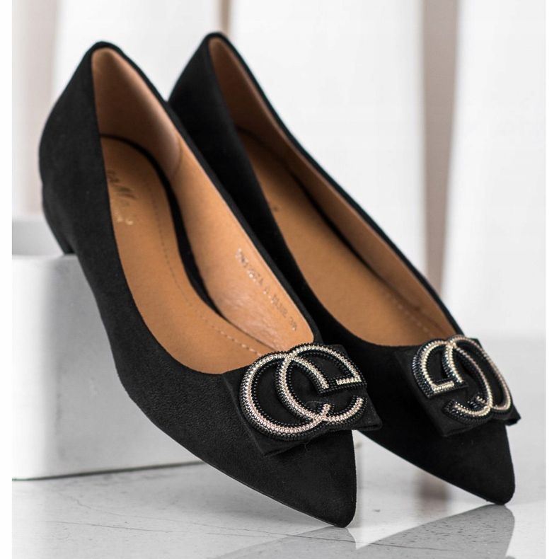 Fama Elegáns balerina díszekkel fekete 1