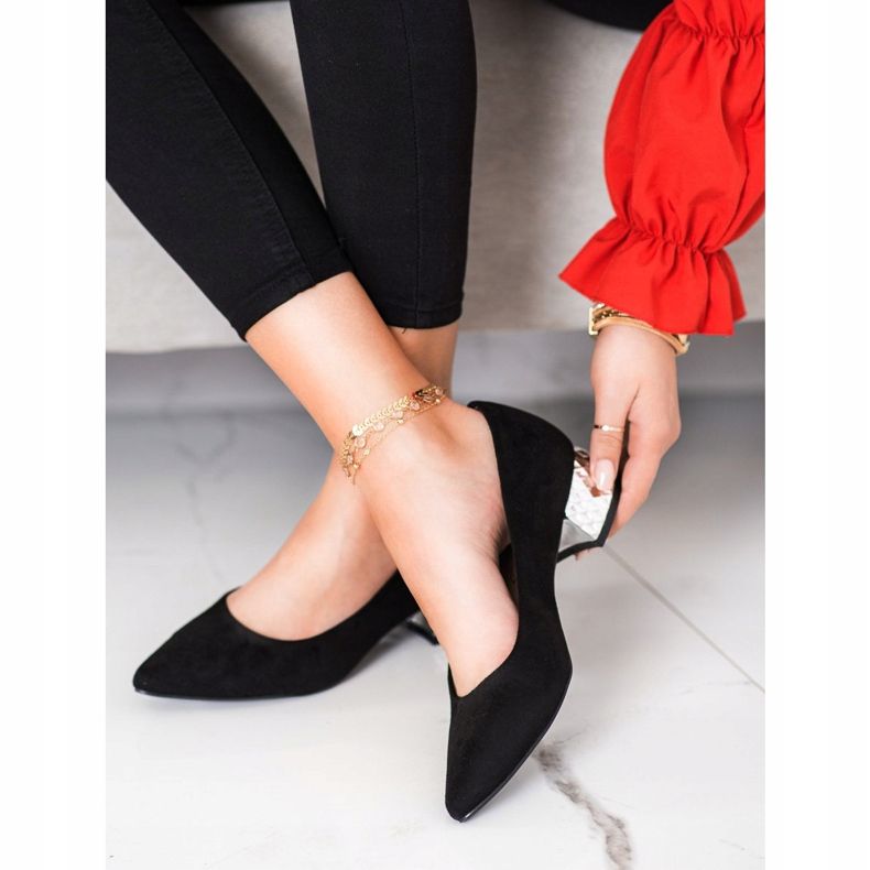 Filippo Fekete szivattyúk arany sarokkal 1