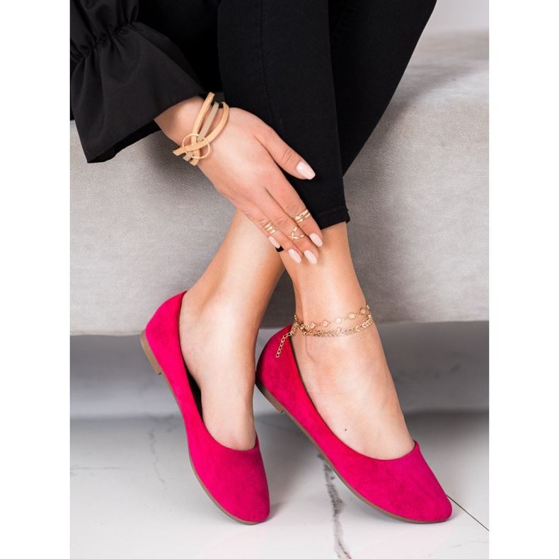 Klasszikus VINCEZA balerinák rózsaszín 1