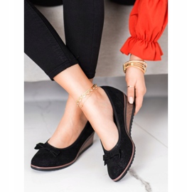 Vinceza Áttört ék szivattyúk fekete 2