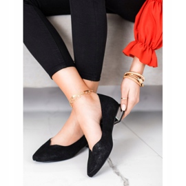 Szivattyúk Ezüst sarokkal VINCEZA fekete 1