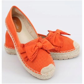 Narancssárga női espadrilles J131-22 Orange 2 Narancssárga női espadrilles J131-22 Orange 2