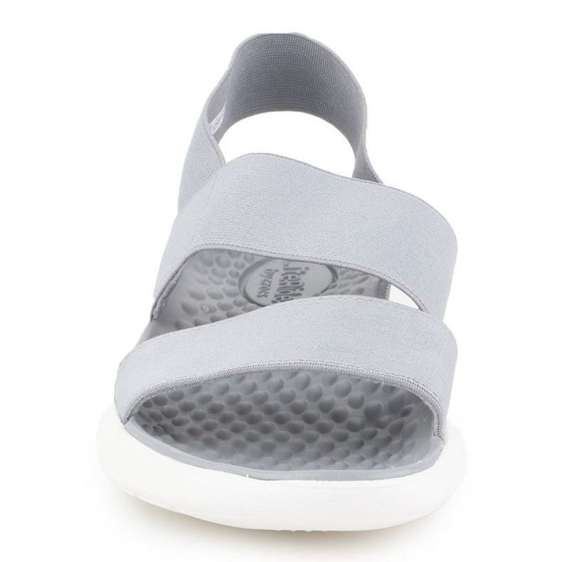 Crocs Literide Stretch szandál W 206081-00J szürke 1