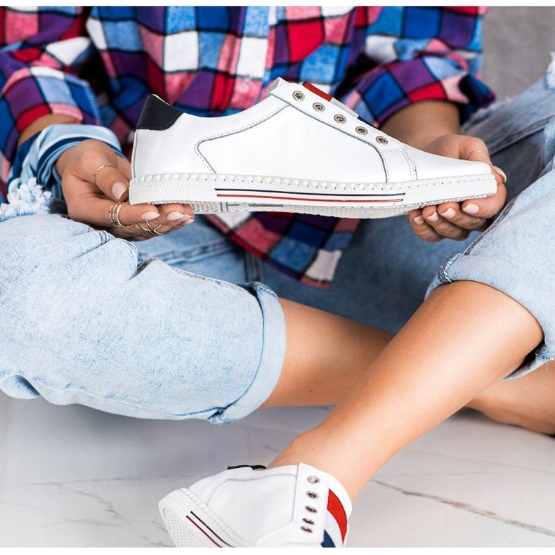 Filippo Sportcipő, bőrcipő fehér 1