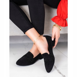 Sergio Leone Lordsy alacsony sarkú cipőben fekete 1