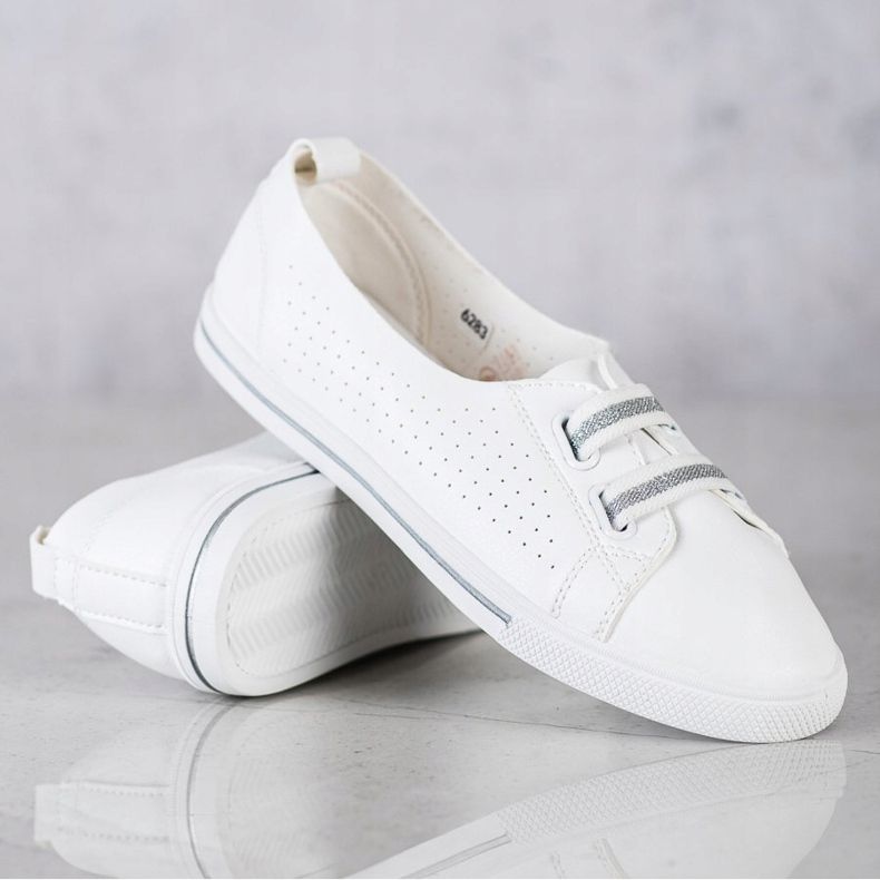 SHELOVET Sport Slipons fehér 1