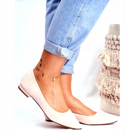 Evento Női balerinák Spitz Suede bézs Westley 3