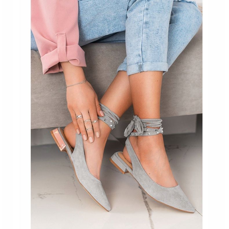 Seastar Szivattyúk dekoratív kötéssel szürke 1