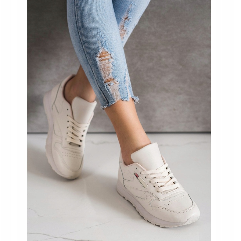 SHELOVET Klasszikus cipők bézs 2