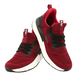 Lee Cooper Férfi sportcipő LCW-21-29-0173M Piros fekete 3