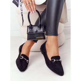 Női cipők Sergio Leone MK711 Suede Black fekete 2