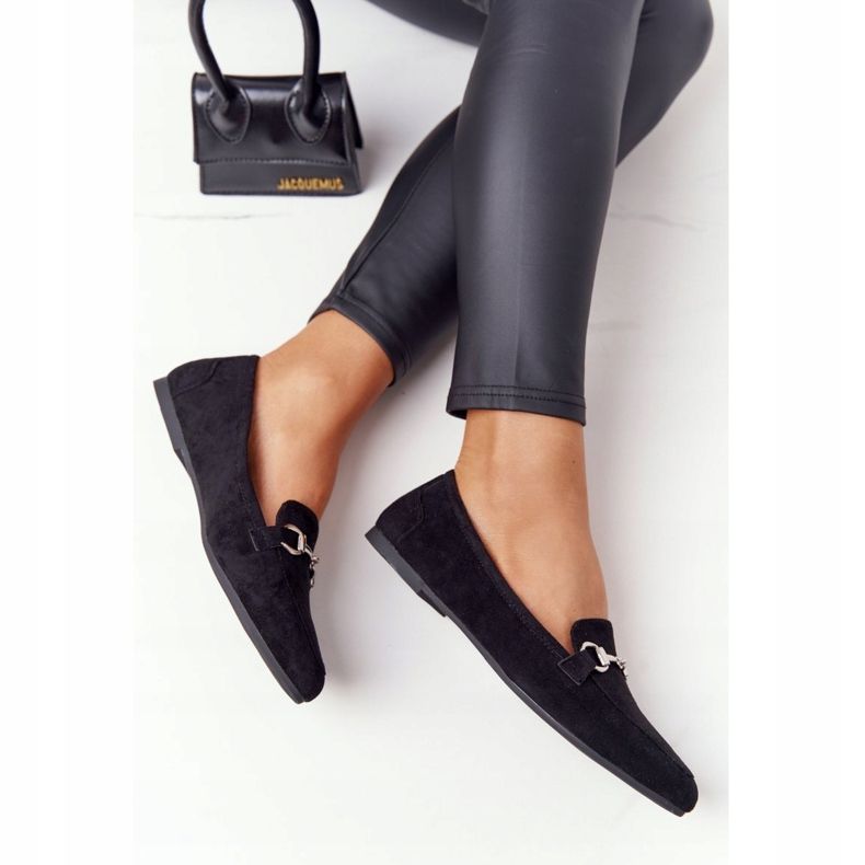 Női cipők Sergio Leone MK711 Suede Black fekete 1