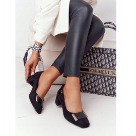 Velúr szivattyúk a sarkán Sergio Leone PB142 fekete 2