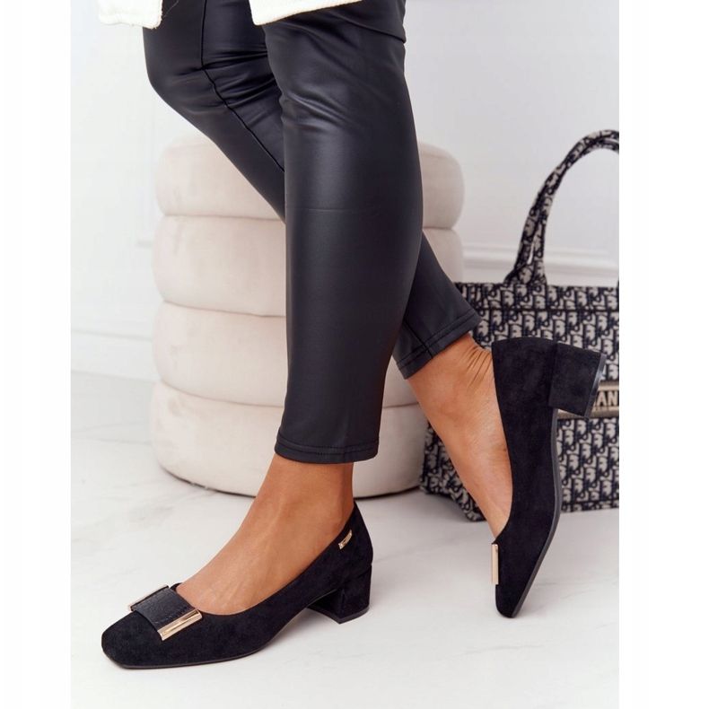 Velúr szivattyúk a sarkán Sergio Leone PB142 fekete 1