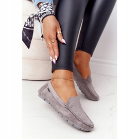 PH1 Női velúr cipők Szürke San Marino 2