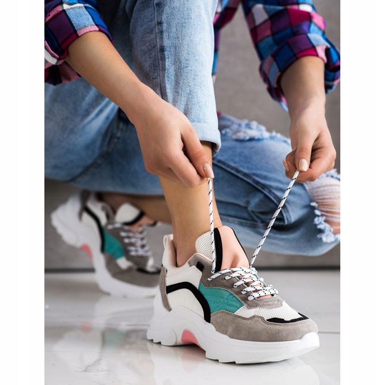 SHELOVET Divatos színes cipők sokszínű 1