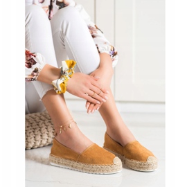 Seastar Áttört espadrillák velúrral barna 1