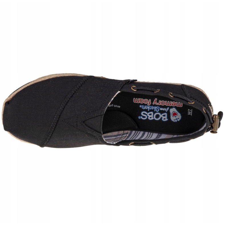 Skechers Highlights Set Sail W 34110-BLK fekete 2 Skechers Highlights Set Sail W 34110-BLK fekete 2