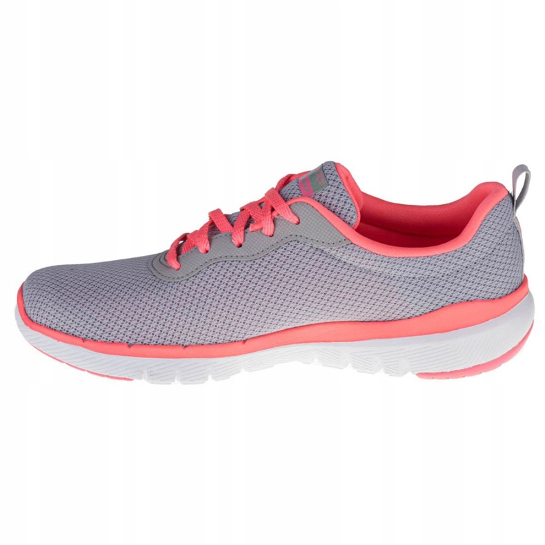 Skechers Flex Appeal 3.0 First Insight W 13070-LGHP Cipő szürke 1