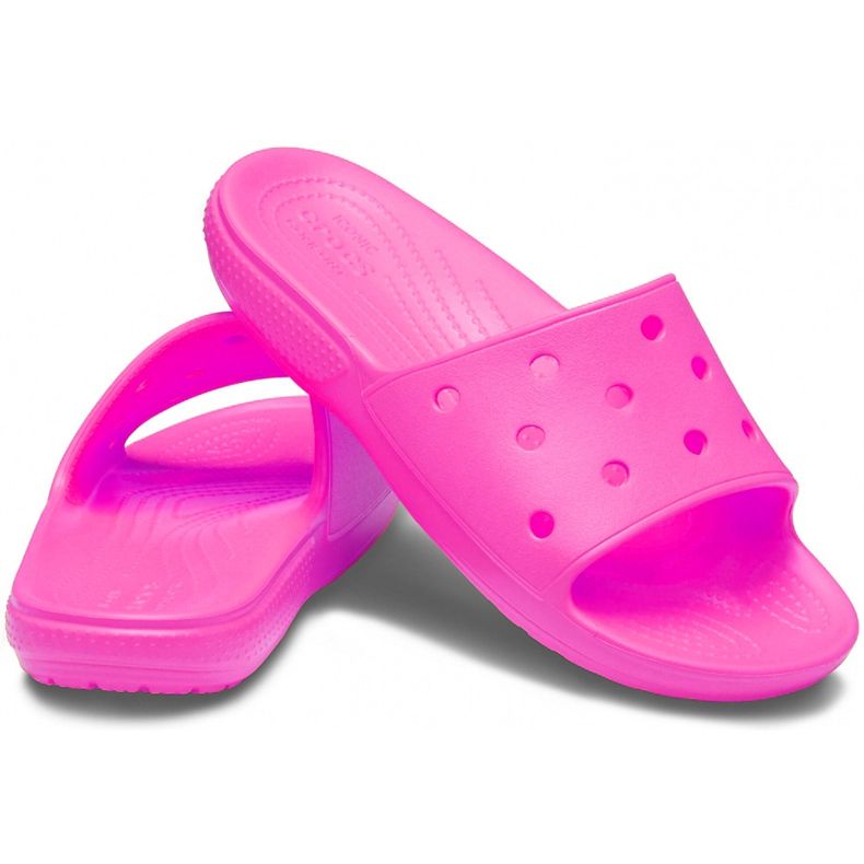 Crocs Classic Slide női papucs rózsaszín 206121 6QQ 1