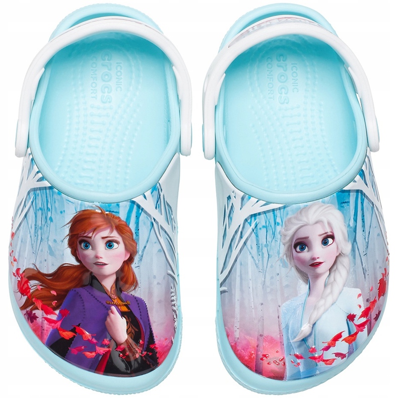 Crocs gyerekeknek Fl Ol Disney Frozen 2 Clog kék 206167 4O9 sokszínű 1