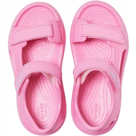Crocs szandál gyerekeknek Swiftwater Expedition pink 206267 6M3 rózsaszín 1