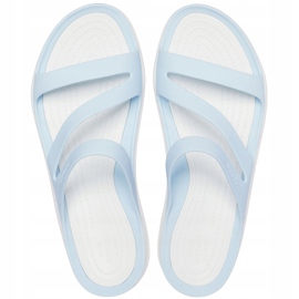 Crocs női papucs Swiftwater kék-fehér 203998 4JQ 1