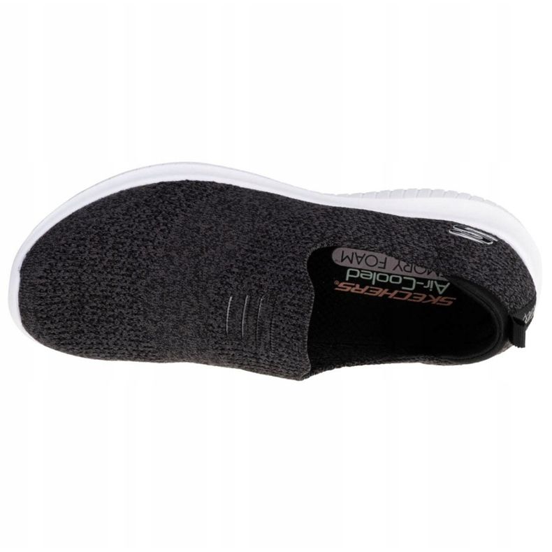 Skechers Ultra Flex Harmonious W 13106-BKW fekete 2 Skechers Ultra Flex Harmonious W 13106-BKW fekete 2