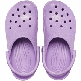 Crocs Női Classic Glitter Clog Clog Violet 205942 5PR ibolya 1